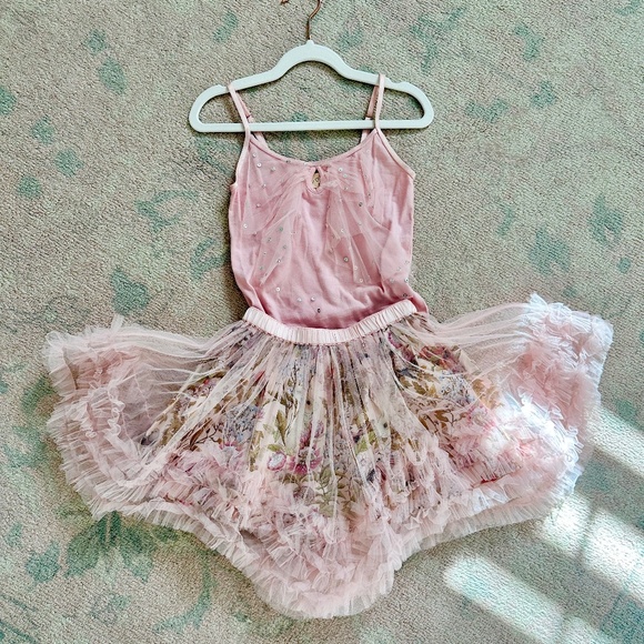 Tutu Du Monde Other - Tutu Du Monde x FLEUR HARRIS woodland tulle skirt and tank size 5